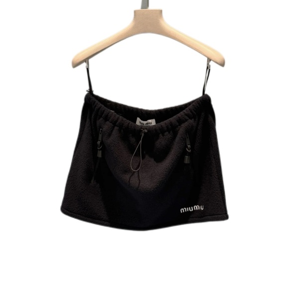 giulia mini dress in black & cream dot lpa Giulia main image 1